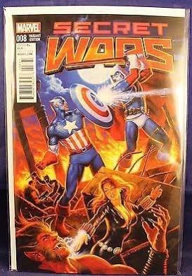 SECRET WARS #8 HILDEBRANDT VARIANT MARVEL COMICS NM 1ST PRINT