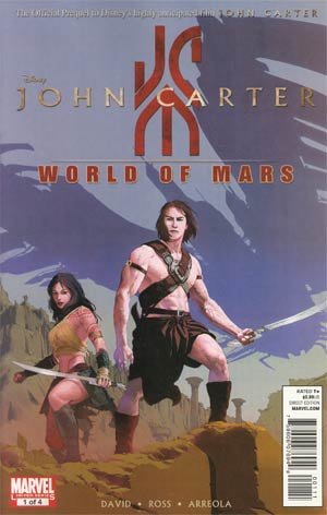 JOHN CARTER OF MARS WORLD OF MARS #1 PETER DAVID LUKE ROSS NM 1ST PRINT