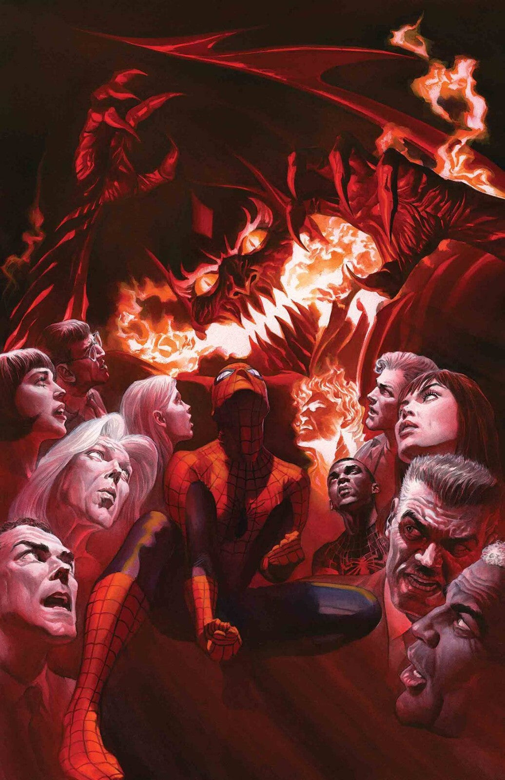 AMAZING SPIDERMAN 800 POSTER ALEX ROSS GREEN GOBLIN 24" x 36" NEW ROLLED 2018