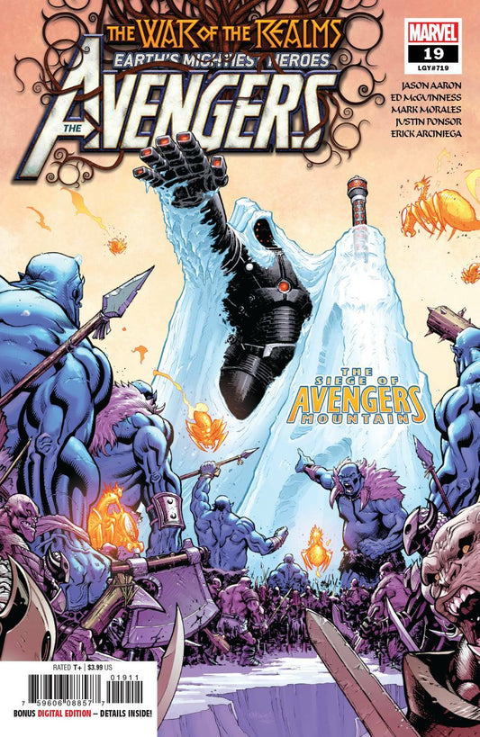 AVENGERS #19 MAIN COVER MARVEL NM 1ST PRINT 2019