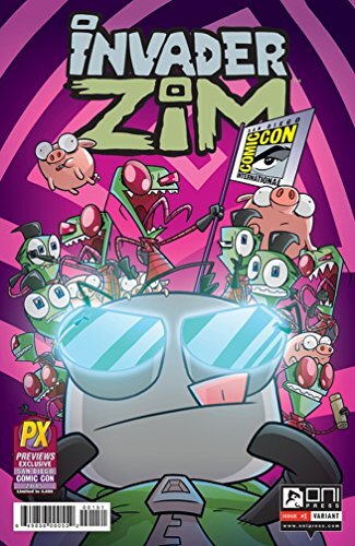 INVADER ZIM #1 SDCC 2015 PREVIEWS EXCLUSIVE VARIANT NM 1ST PRINT