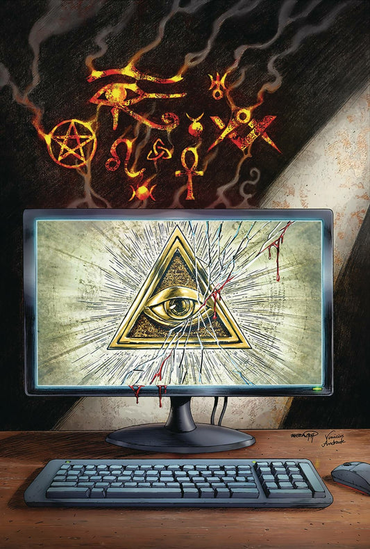 CONSPIRACY #4 SOCIAL MEDIA COVER B GOH ZENESCOPE NM 1ST PRINT 2019