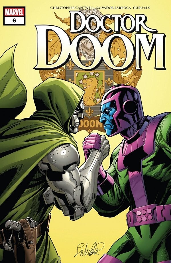 DOCTOR DOOM #6 MAIN COVER MARVEL NM 1ST PRINT 2019