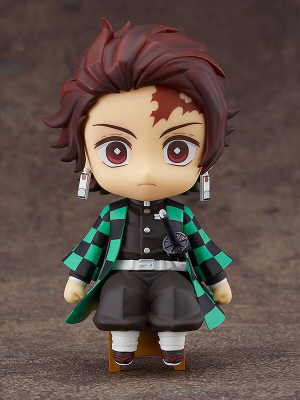 DEMON SLAYER KIMETSU TANJIRO KAMADO NENDOROID SWACCHAO FIGURE GOOD SMILE NEW!