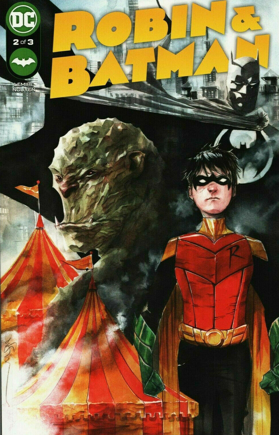 ROBIN & BATMAN #2 COVER A NGUYEN NM DC COMICS 2021