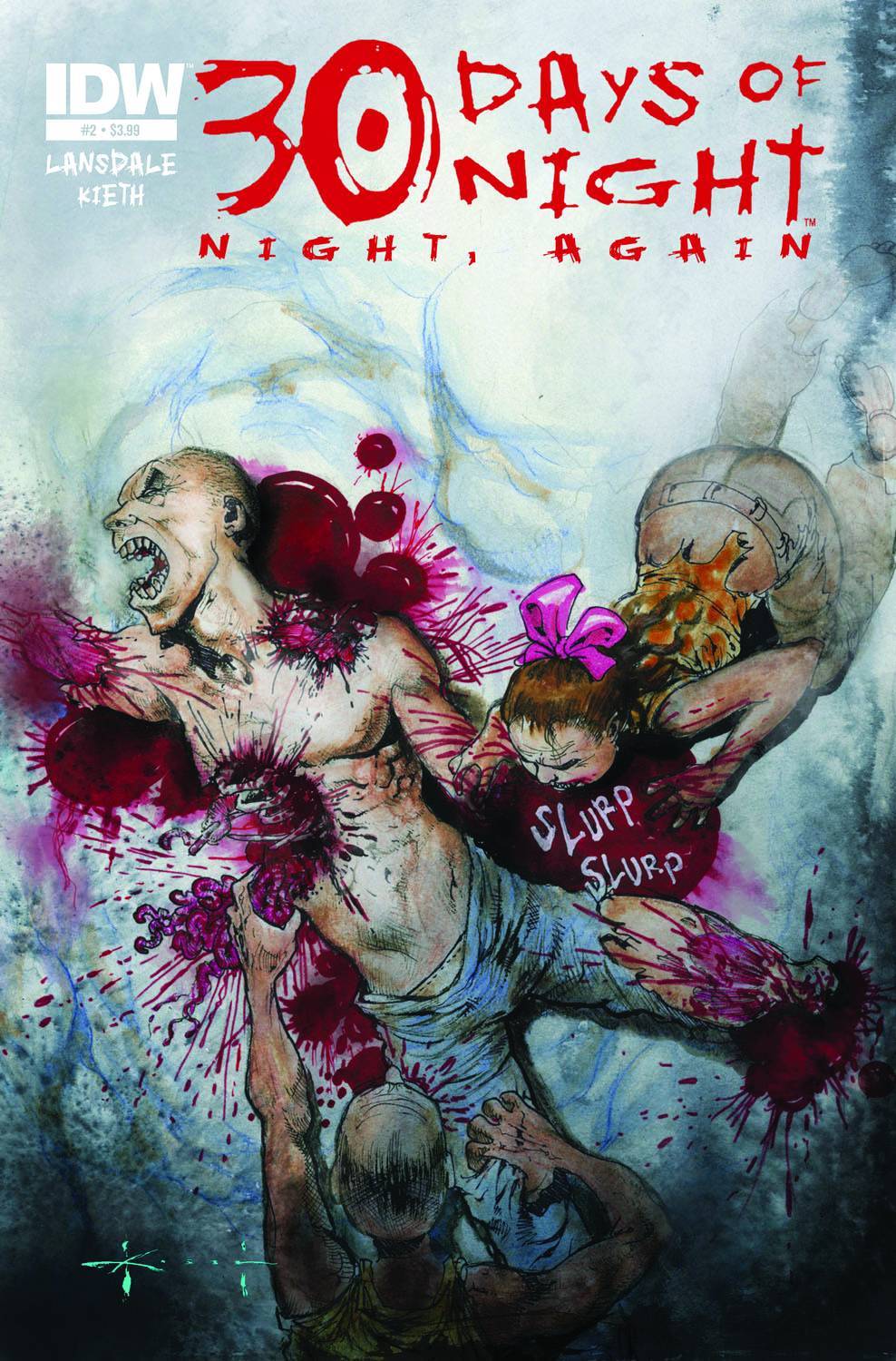 30 DAYS OF NIGHT NIGHT AGAIN #2 JOE LANSDALE IDW NM FIRST PRINT