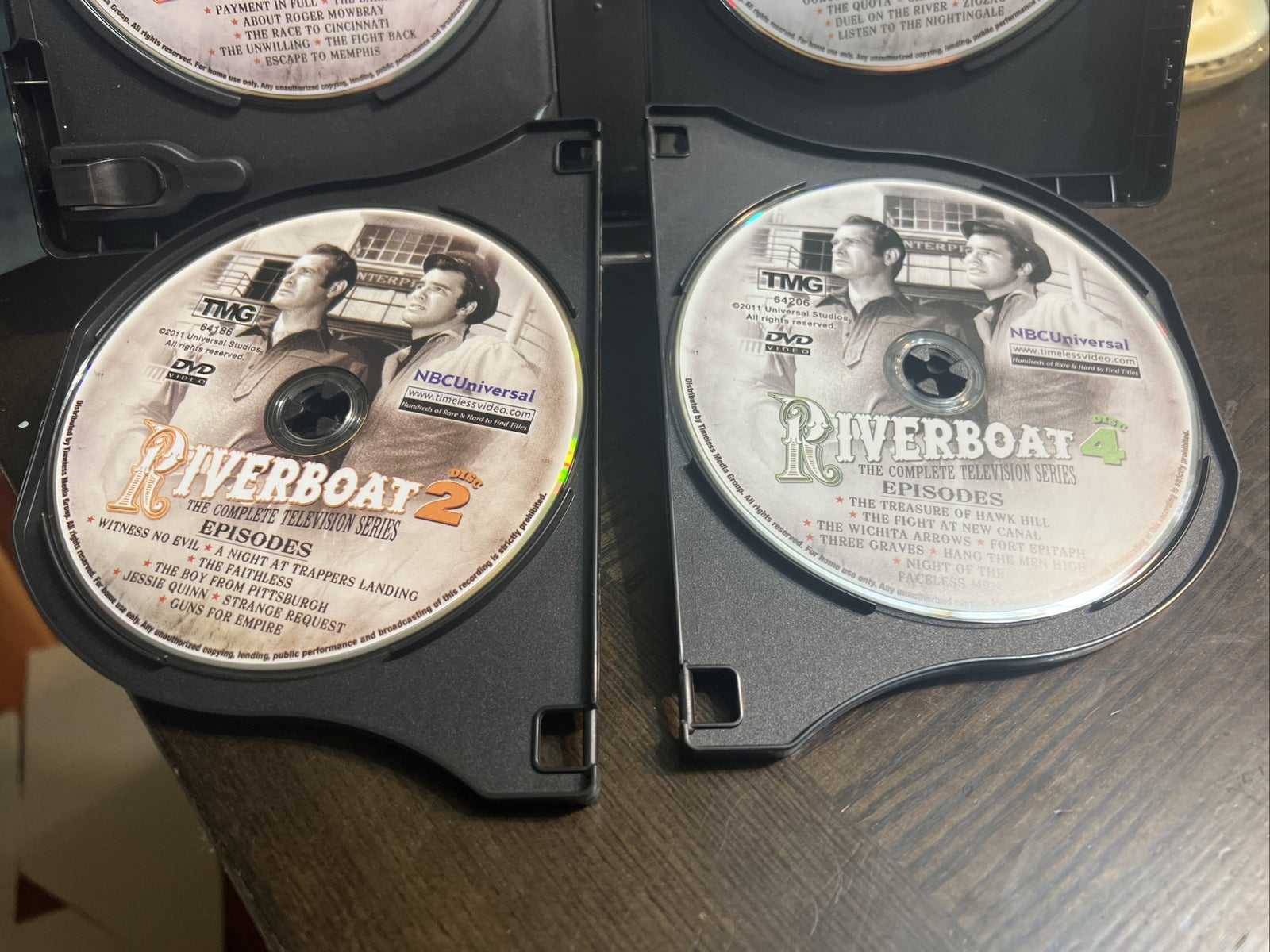 Riverboat: the Complete Series DVD Good Condition (loose disc-holders)