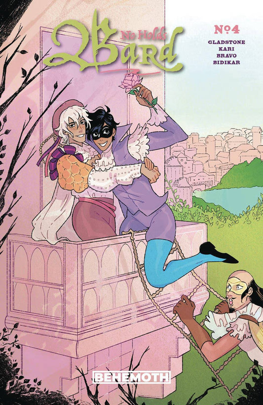 NO HOLDS BARD #4 BEHEMOTH COMICS 1ST PRINT MAIN COVER 2022 NM