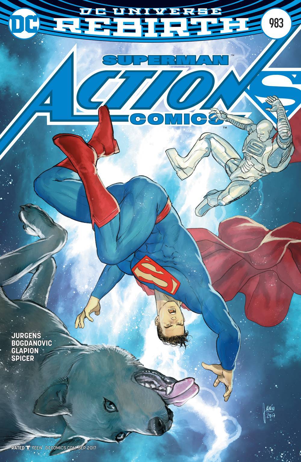 ACTION COMICS SUPERMAN VARIANT COVER #983 DC COMICS NM