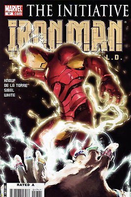 IRON MAN VOL.4 #17 THE INITIATIVE TIE-IN KNAUF NM 1ST PRINT