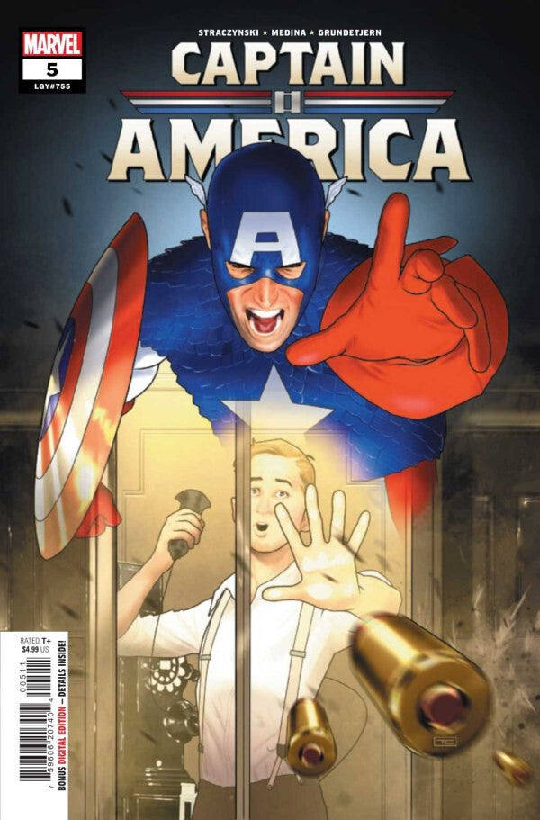 CAPTAIN AMERICA #5 NM 1ST PRINT MAIN COVER MARVEL COMICS 2024