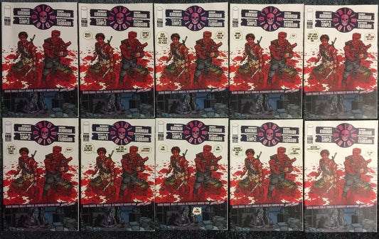 DIE! DIE! DIE! #1 ROBERT KIRKMAN 10 COPIES COVER VARIANT SET NM
