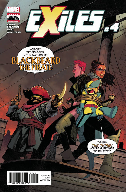 EXILES #4 MARVEL COMICS NM