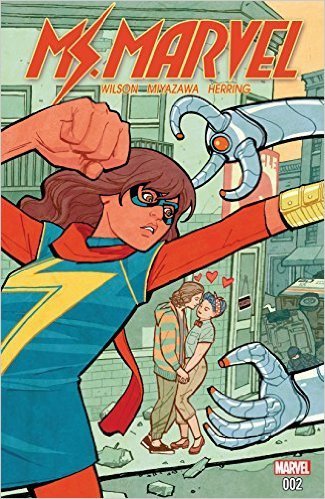 MS MARVEL #2 G. WILLOW WILSON NM 1ST PRINT