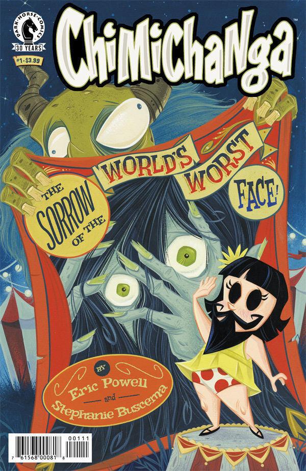 CHIMICHANGA SORROW OF WORLDS WORST FACE #1 ERIC POWELL NM