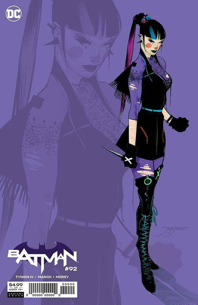 BATMAN #92 PUNCHLINE JIMENEZ MAIN COVER VARIANT DC 2020