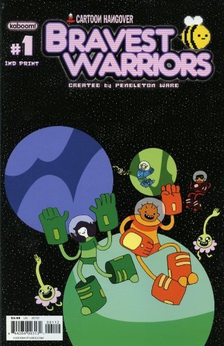 BRAVEST WARRIORS #1 OF 6 2ND PRINT KABOOM - BOOM Boom! NM 1st PRINT