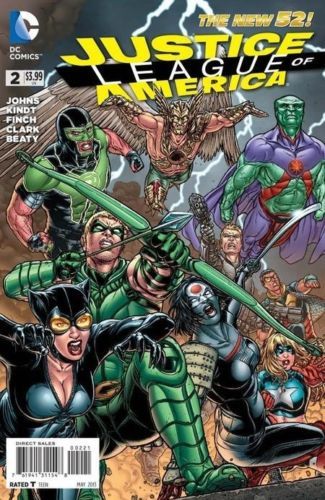 Justice League America #2 Juan Jose Ryp Variant Cover New 52 2013 DC Comics NM