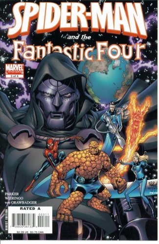 SPIDER-MAN AND THE FANTASTIC FOUR #3 MARVEL COMICS NM 1ST PRINT