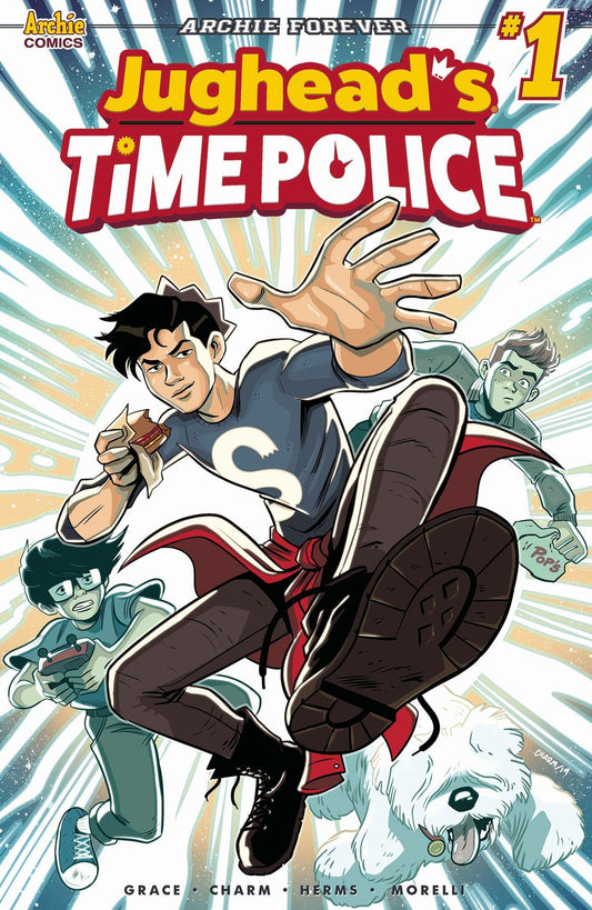 JUGHEAD TIME POLICE #1 COVER A CHARM ARCHIE NM 1ST PRINT 2019