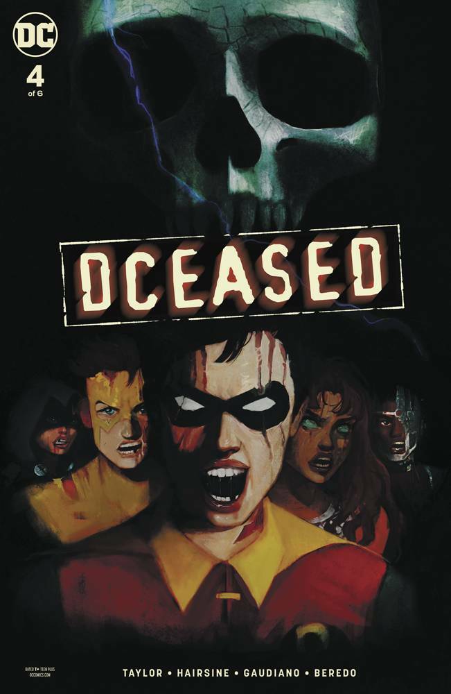 DCEASED #4 CARD STOCK HORROR VARIANT DC NM 1ST PRINT 2019