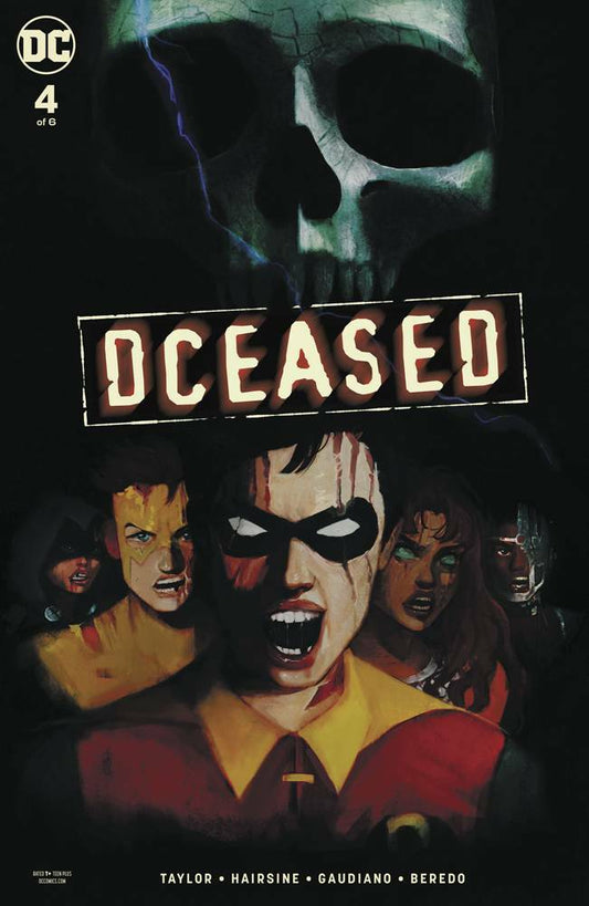 DCEASED #4 CARD STOCK HORROR VARIANT DC NM 1ST PRINT 2019