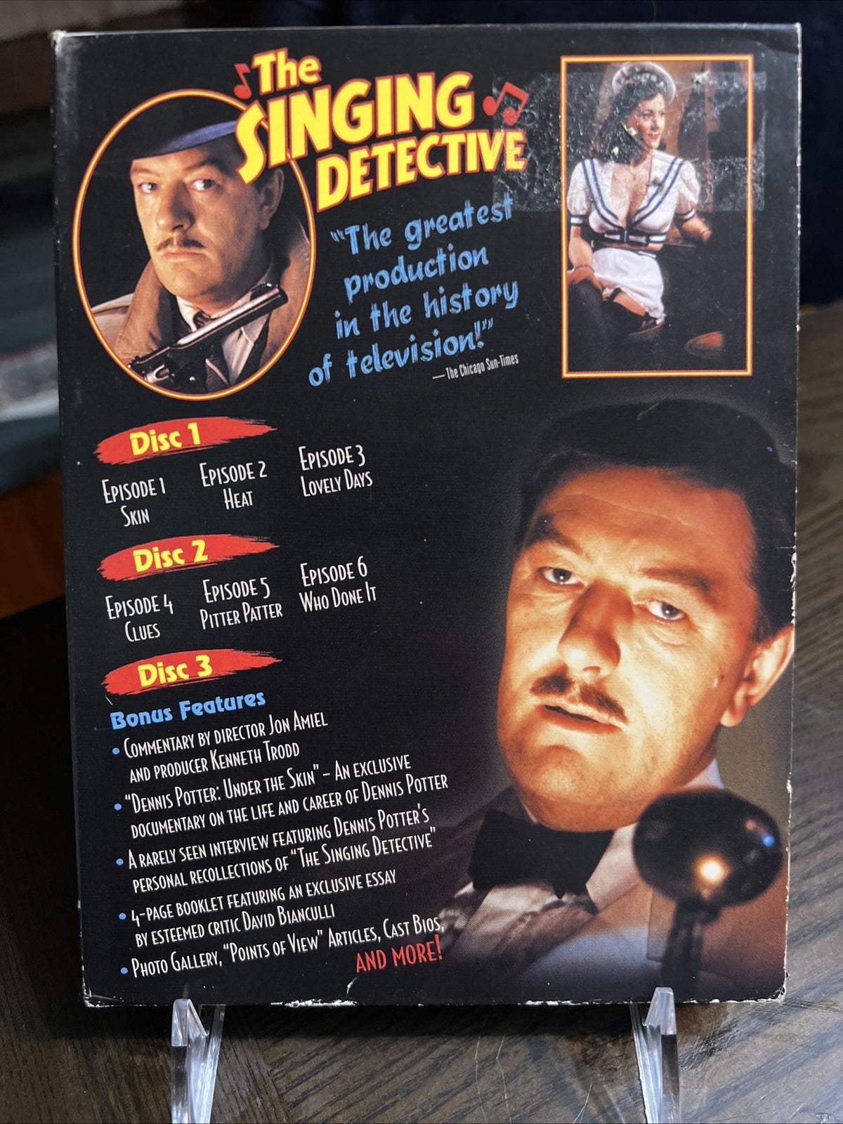 The Singing Detective Complete Series BBC DVD 2003 3-Disc Set Good condition
