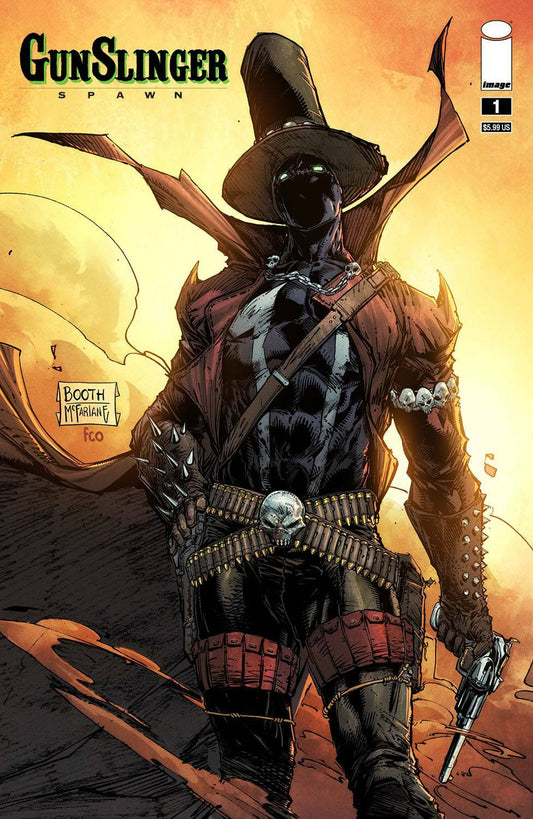 GUSLINGER SPAWN #1 MCFARLANE MAIN COVER 1st PRINT IMAGE 2021