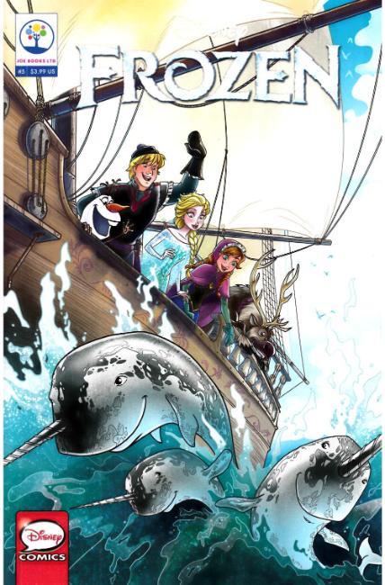 DISNEY FROZEN #5 BENEDETTA BARONE GEORGIA BALL NM 1ST PRINT