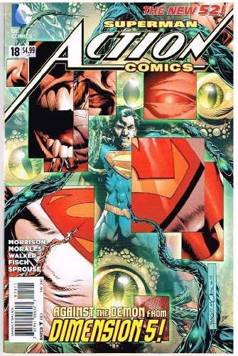 SUPERMAN ACTION COMICS: AGAINST THE DEMON FROM DIMENSION 5 #18 THE NM 1ST PRINT