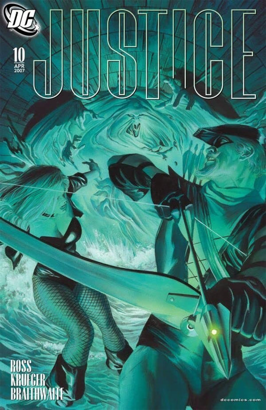JUSTICE #10 ALEX ROSS NM 1ST PRINT DC 2007