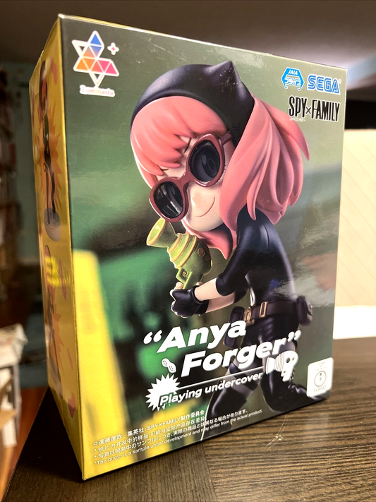 SPY X FAMILY LUMINASTA ANYA FORGER PLAYING UNDERCOVER FIGURE NEW JAPAN IMPORT
