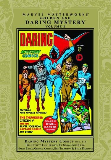 MARVEL MASTERWORKS DARING MYSTERY VOL 2 GOLDEN AGE SEALED HARDCOVER MMW