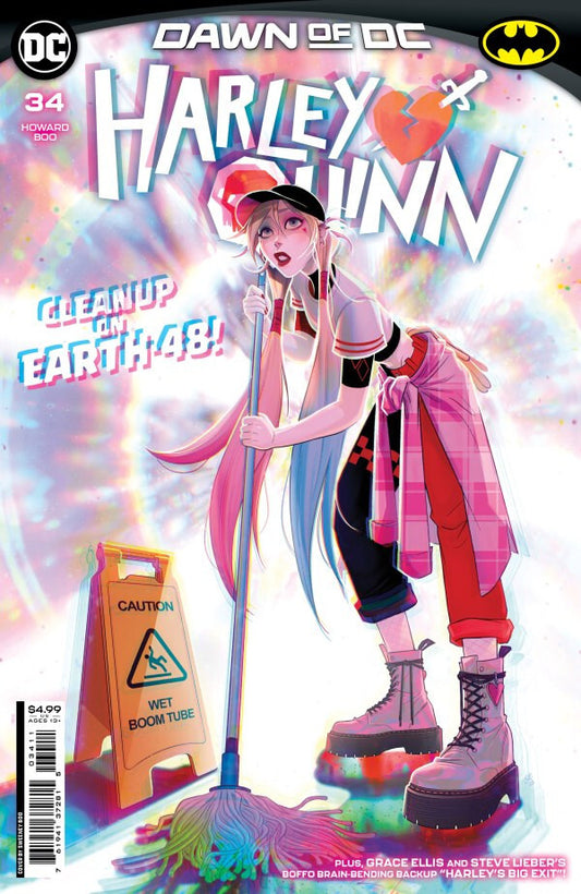 HARLEY QUINN #34 BOO COVER NM 1ST PRINT DC COMICS 2023