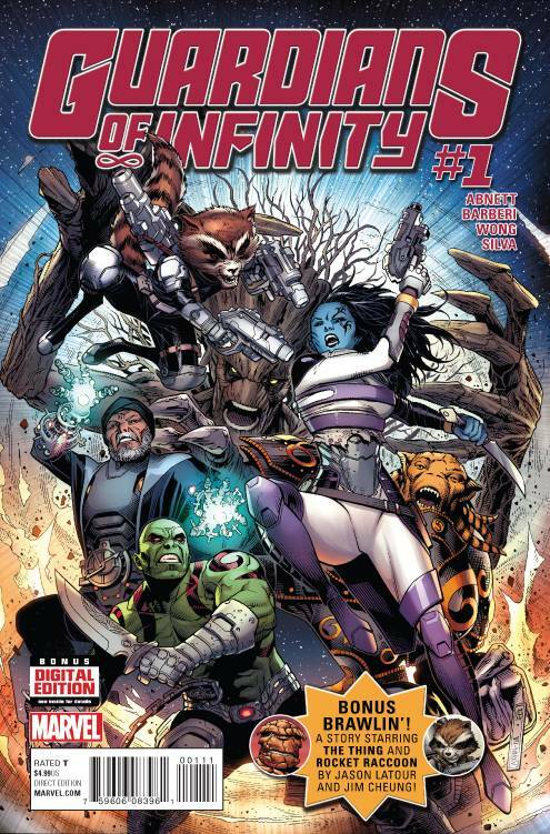 GUARDIANS OF INFINITY #1 NM 1ST PRINT MARVEL COMICS 2015