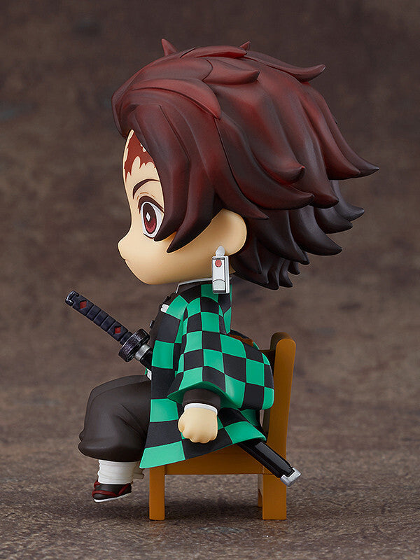 DEMON SLAYER KIMETSU TANJIRO KAMADO NENDOROID SWACCHAO FIGURE GOOD SMILE NEW!