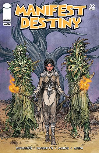 MANIFEST DESTINY (ISSUE #32 -WALKING DEAD TRIBUTE VARIANT BY OWEN NM 1ST PRINT