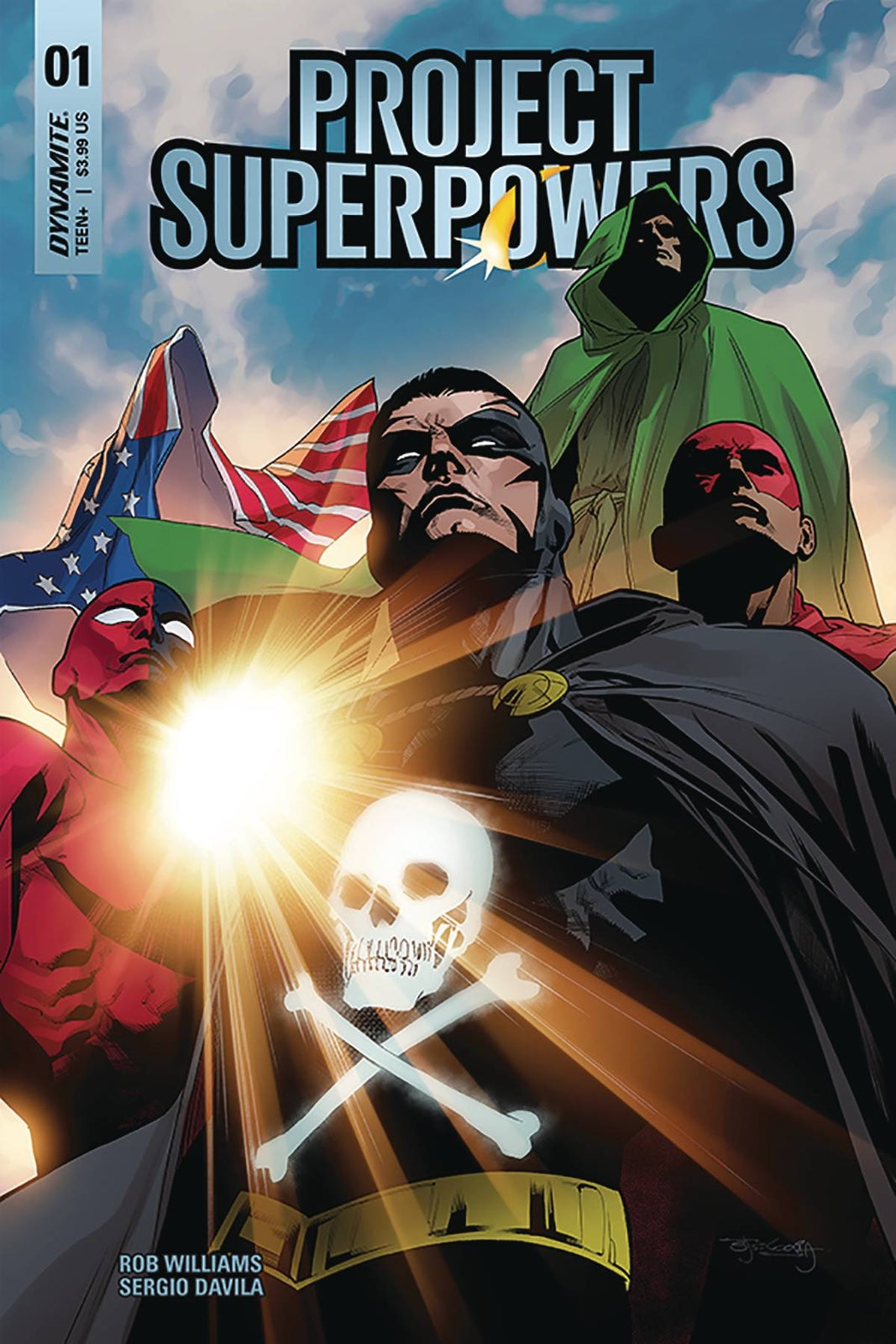 PROJECT SUPERPOWERS #1 COVER F SEGOVIA DYNAMITE NM