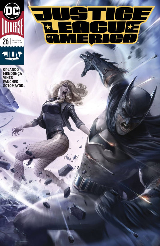 JUSTICE LEAGUE OF AMERICA #26 VARIANT REBIRTH DC NM
