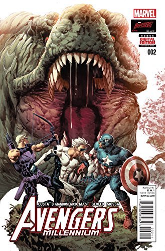 AVENGERS MILLENNIUM #2 OF 4  MARVEL  NM 1st PRINT