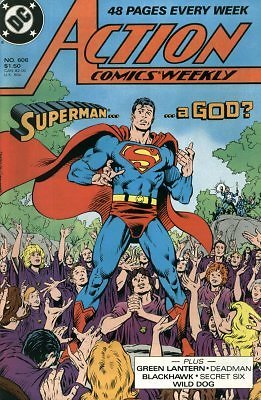 ACTION COMICS #606 DC  NM FIRST PRINT