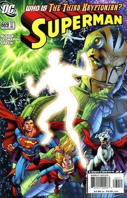 SUPERMAN #669 "WHO IS THE THIRD KRYPTONIAN?; BATMAN APPEARANCE" DC NM 1ST PRINT