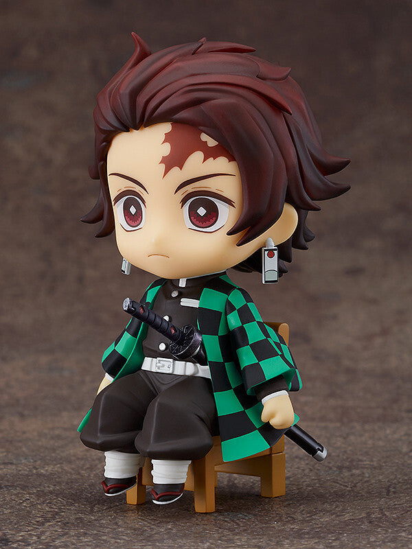 DEMON SLAYER KIMETSU TANJIRO KAMADO NENDOROID SWACCHAO FIGURE GOOD SMILE NEW!