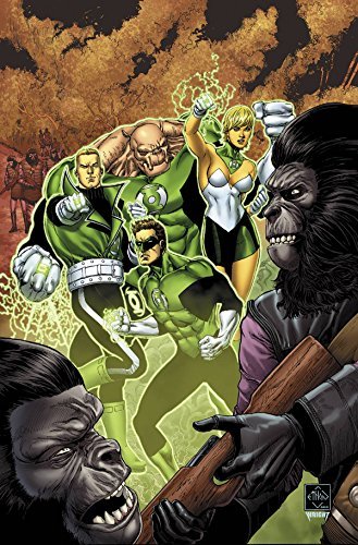 PLANET OF APES GREEN LANTERN #2 MAIN CVR  NM 1ST PRINT