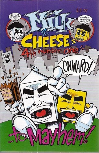 MILK CHEESE NUMBER 4 COMIC (ONWARD TO MAYHEM) NM 1ST PRINT