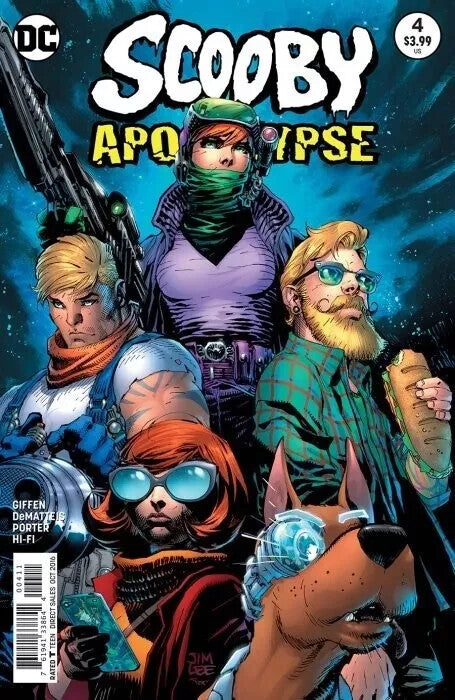 SCOOBY APOCALYPSE #4 MAIN COVER DC VFN