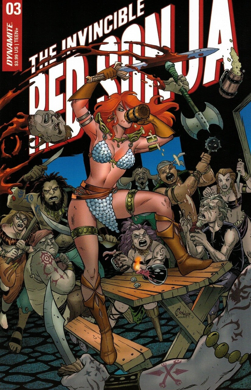 INVINCIBLE RED SONJA #1 2 3 DYNAMITE COMICS VARIOUS COVERS YOU PICK!