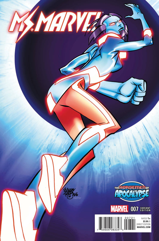 MS MARVEL #7 MARVEL AGE OF APOCALYPSE VARIANT NM FIRST PRINT 2016
