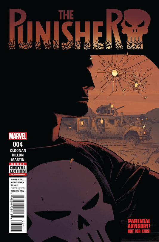 PUNISHER #4 NM 1ST PRINT 2016 MARVEL CLOONAN DILLON MARTIN
