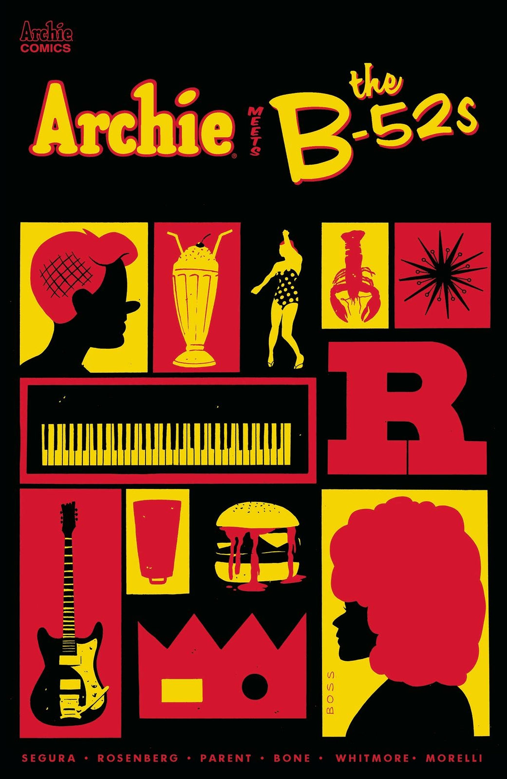 ARCHIE MEETS THE B-52'S FIRST PRINT NM COVER A B C D or E